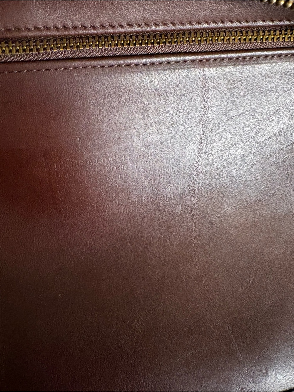 Coach Asheville Bag in Mahogany - Picture 11 of 12